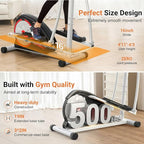 ANCHEER Elliptical Exercise Machine, Elliptical Trainer for Home Gym Exercise Equipment 500Lbs Max Weight Ultra-Silent Elliptical Machine, 14 & 8 Resistance Levels