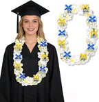 Leis for Graduation 2026, Artificial Flower Wreath with Cards Graduation Lays Gifts, Congrats Grad for High School
