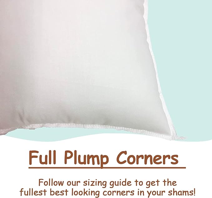 Pillowflex Synthetic Down Pillow Insert - 13x19 Down Alternative Pillow, Ultra Soft, Small Rectangle, Lumbar, Travel, Neck, Sleeping Pillow - 1 Decorative Pillow Form