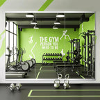 FICTOR Home Gym Mirror for Wall, 50"x25"x3 PCS Large Workout Mirrors with Tempered Glass, Full Length Frameless Body Mirror for Garage, Dance, Yoga, Bedroom