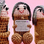 Scorpio Gifts Women Men Birthday Decorations,Scorpio Zodiac Gifts Astrology Plush Toy for Halloween,Retirement Bosses Day Christmas Stocking Stuffers Inspirational Stuff Things (Scorpio)