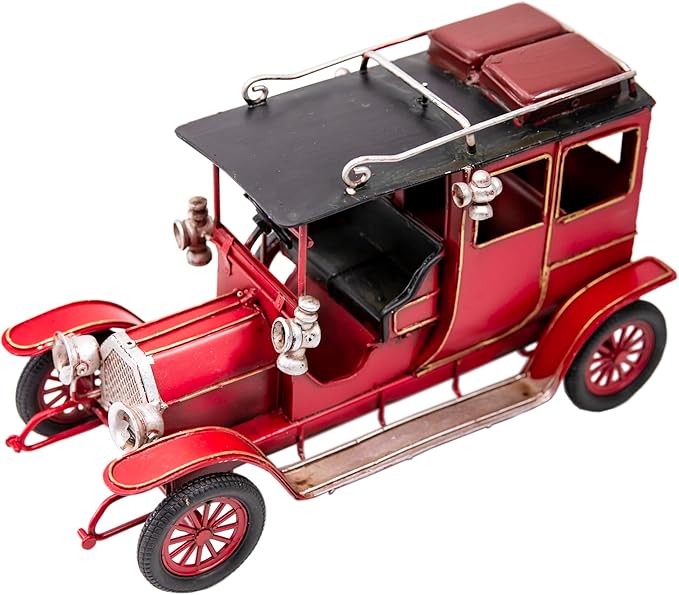Berfutall-Vintage-Inspired Iron Classic Car Model - Collectible Decoration with Rustic Charm (C)