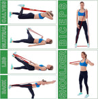 Resistance Bands, Pull Up Bands, Workout Bands for Exercise, Thick Heavy Resistance Band Set with Door Anchor, Elastic Bands for Body Stretching, Training at Home/Gym for Men & Women