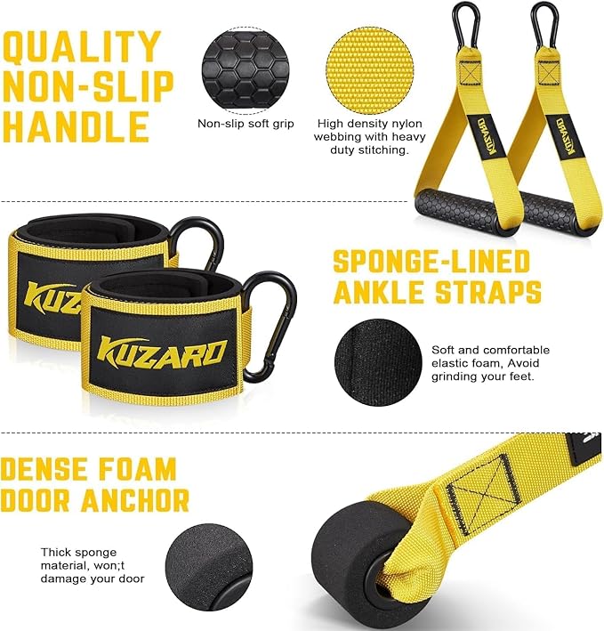Heavy Resistance Bands for Working Out, 300lbs/360lbs Heavy Exercise Bands with Handles, Resistance Bands for Men, Weight Bands Set for Muscle Training, Strength, Yoga, Home Workout Equipment