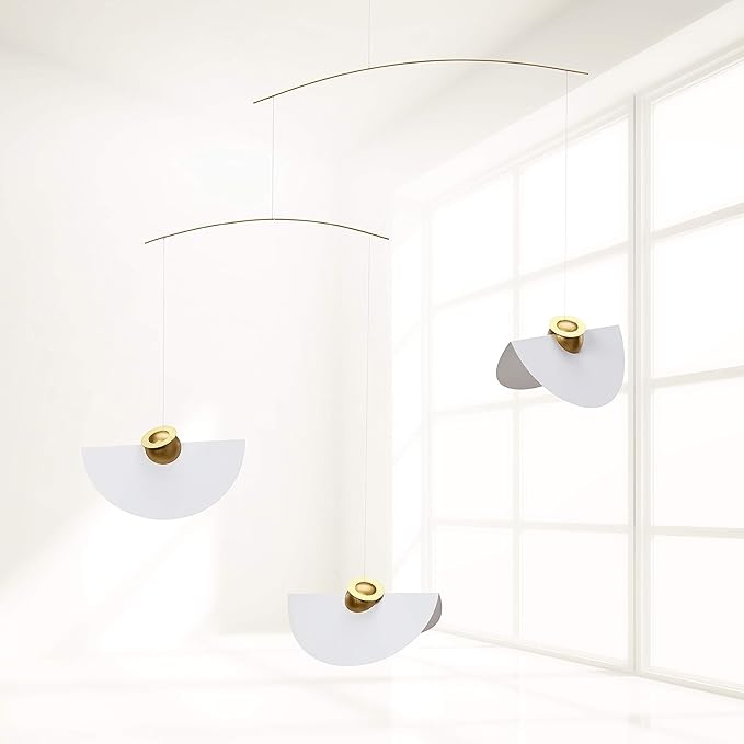 Flensted Mobiles Circular Angels - F127-20 Inches - Handmade in Denmark by Flensted