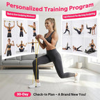RENRANRING Figure 8 Fitness Resistance Bands with Handles - Exercise Tube Band Set of 3 for Arm and Shoulder Stretch, Rope 8 Word Elastic for Women and Men