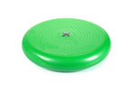 CanDo 30-1870G Inflatable Balance Disc for Balance Training, Proprioception, Strengthening Lower Extremities, Posture, Back Pain, Stress Relief, Restlessness and Anxiety, Green, 14" Diameter