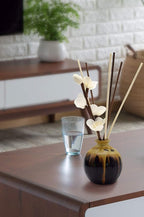 10 inch 20 Pcs Reed Diffuser Sticks Essential Oil Aroma Replacement Aroma Reed Diffuser Sticks (Black-20pcs)