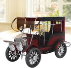 Metal Antique Vintage Car Model, Old Vintage Car Model, Antique Car with Miniature Classic Car Arts for Office Home Desktop Decoration
