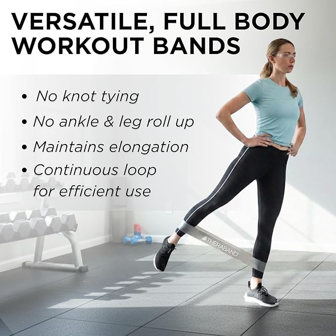 THERABAND Resistance Band Loop Set
