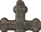 Retrome 8.5" H Cast Iron Wall Cross Home Decor, Green……