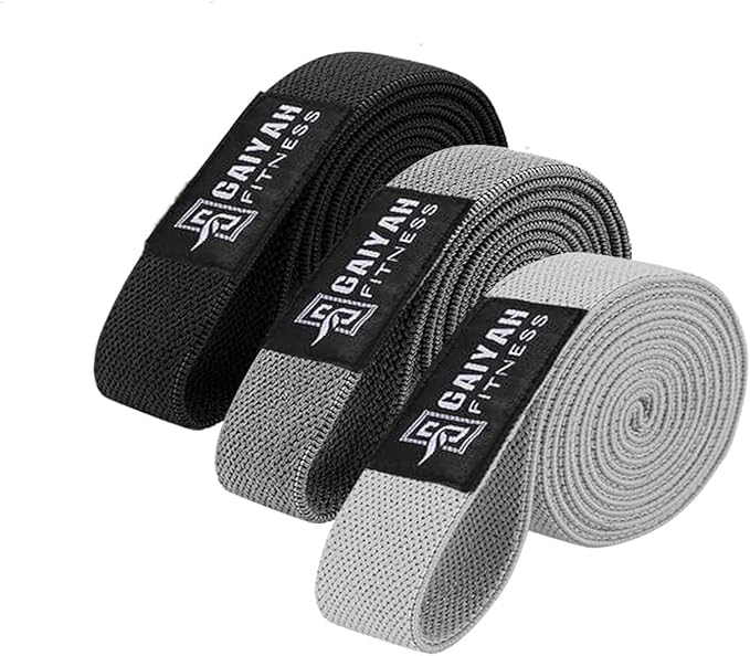 Long Resistance Bands for Working Out Women, Fabric Resistance Band, Stretch Bands for Exercise Bands Resistance Bands Set for Physical Therapy, Elastic Bands for Exercise, Ligas para Hacer Ejercicio
