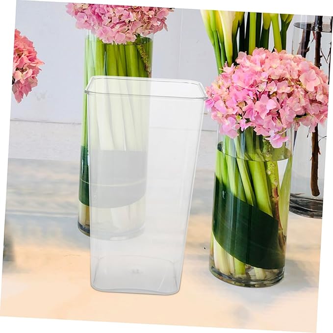 Transparent Umbrella Stand Holder Small Leak Storage Bucket for Entryway Corner Stylish Modern Organizer for Home Office Reusable Umbrella and Walking Stick Rack