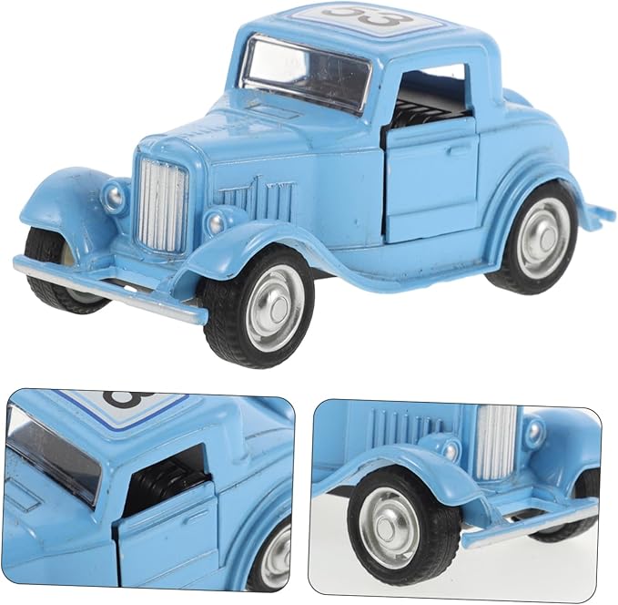Yardwe Scale Retro Vehicle for Home Decor Antique Craftsmanship Lightweight and Realistic Design for Cabinet Decoration and Car Enthusiasts