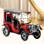 predolo Iron Car Model for Home Decoration and Collectible Display, Red