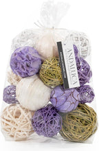 ANDALUCA Purple Decorative Balls Bag Bowl Filler Home Decor (Lavender)