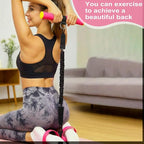 Upgraded Pedal Resistance Band with Handle - Fashion Puller Exercise Tool, Thickened Built-in Latex Tube Pedal Resistance Device & Soft Nitrile Rubber Anti-Slip Footrest for The Core/Arms