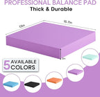 Balance Pad – Stability Trainer for Balance, Stretching, Physical Therapy, Exercise, Mobility, Rehabilitation and Core Training Non-Slip Closed Cell Foam Premium Balance Pad Knee Pad