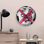 Lina Cavalieri Plate, Wall Decorative Plate, Mysterious Face Plate Wall Hanging Decoration,Including Bracket And Special Spring HooK,style-11,10inch