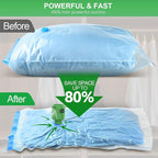 Electric Pump for Vacuum Storage Bags, 55W 5000PA Portable Travel Vacuum Pump for Storage Bags, Green