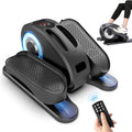 Under Desk Elliptical Machine, Portable Elliptical Ellipse Leg Exerciser for Seniors Quiet Electric Foot Pedal Exerciser for Home with Remote Control