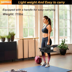 Under Desk Elliptical Machine, Electric Ellipse Leg Exerciser for Senior, Quiet and Compact Electric Seated Pedal Exerciser for Home with Display Monitor, Remote Control and 12 Adjustable Speeds