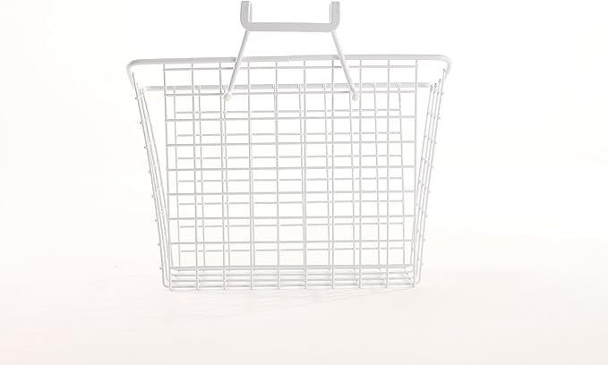 Spectrum Diversified Grid Over the Tank Magazine Holder, White