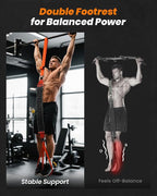 Pull Up Assistance Bands, Adjustable Heavy Duty Resistance Band for Pull Up Bar, Pull Up Assist Bands with Feet Rest for Strength Training, Home Fitness Workout Equipment, Height Adjustable