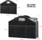 PU Leather Magazine Rack Floor foldable Magazine Basket Magazine Holder Organizer Newspaper Storage Bin Document File Holder for Home Office Living Room Table