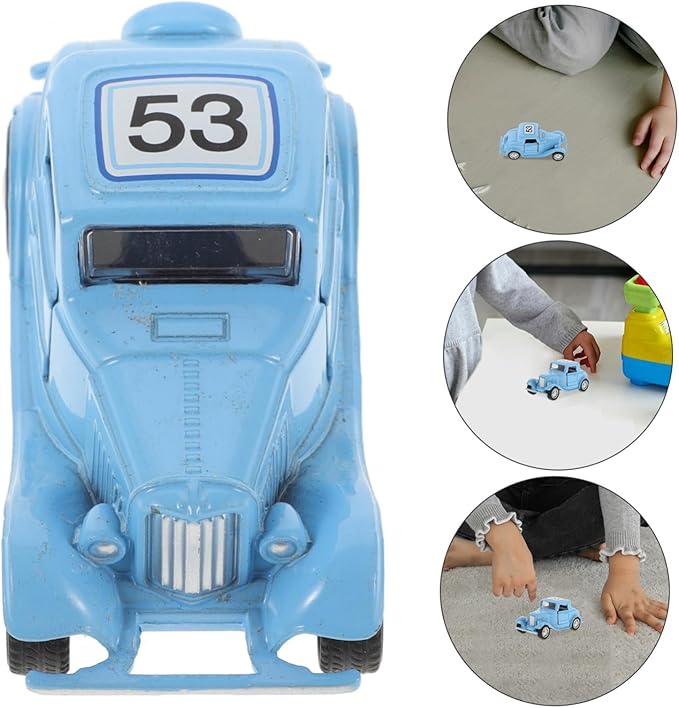Abaodam Vintage Car Model Metal Statue Retro Car Ornament for Home Decor Desktop Decoration and Collectors