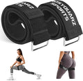 Booty Bands for Working Out, Blood Flow Restriction Bands for Women/Men, Adjustable Velcro Occlusion Resistance Bands BFR Training Bands for Glutes & Hip Building 2 Pack