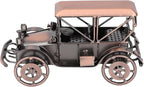 Pilipane Antique Vintage Car Model Iron Industrial Design Retro Classic Car Ornament for Home Decoration Collector Gift 20 x 11.5cm (Antique Brass)