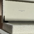 Set of 2 Ivory Bouclé Fabric Decorative Boxes with Wooden Handles, Modern Jewelry Boxes, Storage Boxes, Keepsake Boxes, Photo Memory Organizer, 14.2x8.6x3.5in