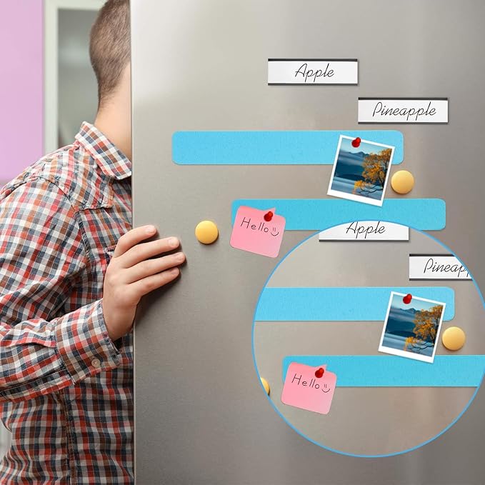 Bulletin Board Cork Board Cork Boards for Walls Cork Board for Office Pin Board Bulletin Boards for Walls (Sky Blue)