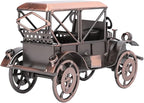 Keenso Vintage Car Model,Handcrafted Collections Collectible Vehicle Iron Retro Car Model for Decoration (Antique Bronze)