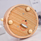 EDSG Personalized Music Box Custom Wooden Music Box Gifts for Birthday Christmas Engraved Rotating Musical Boxes Figurines with Any Name for Kids Girls Boys Daughter Home Decor(Design 2)
