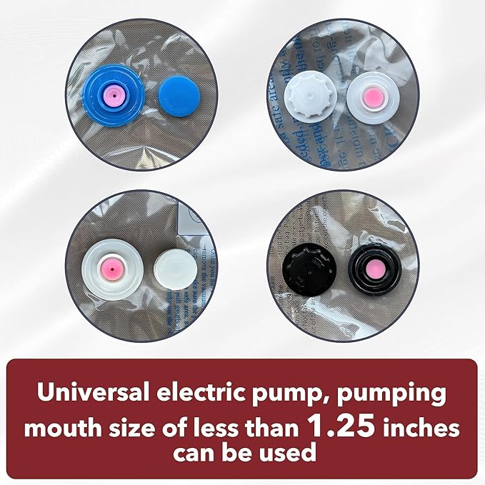Electric Air Pump for Vacuum Storage Bags，Suitable for MEIQIHOME brand vacuum bags only.