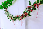 100 Pcs Christmas Candy Canes 5.9 inch Plastic Christmas Tree Hanging Ornaments Twisted Red White Crutch Candy Canes for Xmas Home Indoor Outdoor Party Decoration (C)