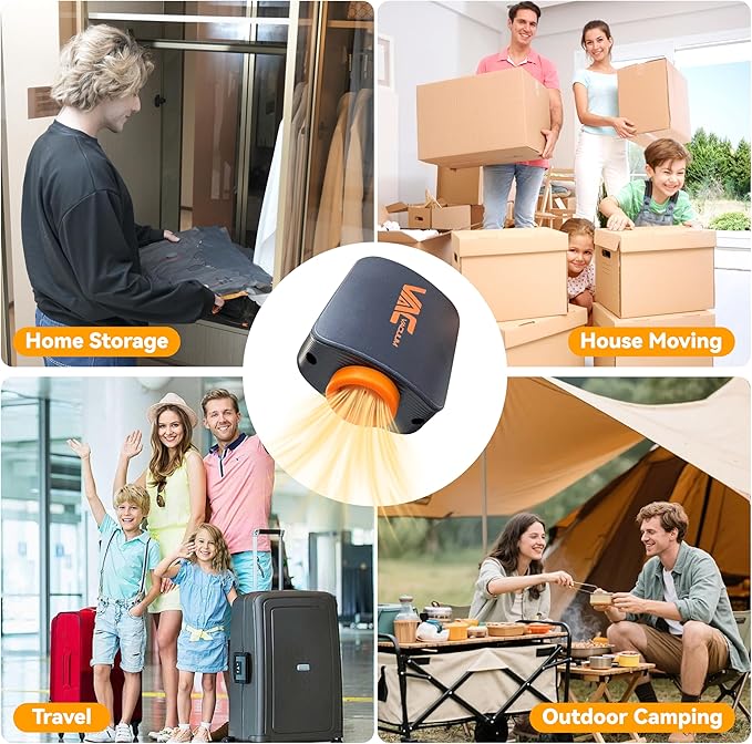 Rechargeable Wireless Pump Travel Storage Bags Set - 15 Pack Portable Space Saver Bags for Travel & Home - travel bags air compression,Vacuum Seal Bags for Clothes,Blankets, Seasonal Storage