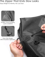 Travel Vacuum Bags with Wireless Pump, Reusable Vacuum Compression Bags for Suitcase, Space Saver for Luggage, Airtight & Waterproof, Perfect for Frequent Travelers & Business Trips (2-Pack)