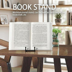 Hoewina 3 Pack 3 Inch Plate Stands for Display, Metal Picture Frame Stand, Black Decorative Small Easels for Display, Picture Holder Stand for Book , Photo and Platter, Plaques, Tabletop Art