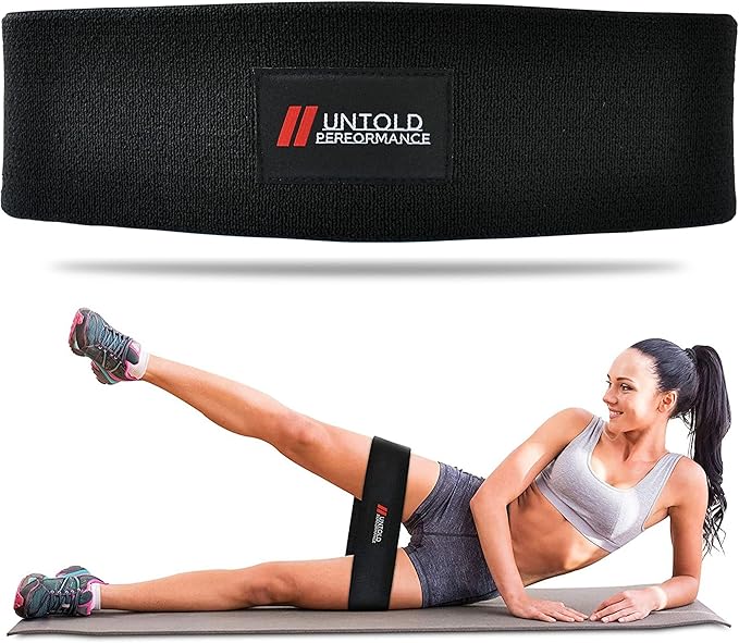 Heavy Resistance Bands - Hip Bands for Working Out, Premium Exercise Bands Resistance, Durable Resistance Bands for Strength, Flexibility & Glute Workouts