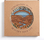 250th Anniversary Decorative Plates 10 Inch Patriotic Decorations Nature Theme Commemorative Plates with Stand Memorial Day 4th of July Veterans Day Home & Office