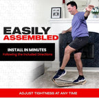 Balance Trainer for Adults - Slackboard Standing Desk Balance Board and Home Workout Equipment, Balancing Trainer for Yoga, Strength, Coordination, Concentration