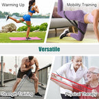 Mini Loop Resistance Bands for Working Out Legs, Elastic Stretch Bands for Exercise Loop Bands, Rubber Exercise Bands for Physical Therapy and Rehab, 6 cm Upgraded Version