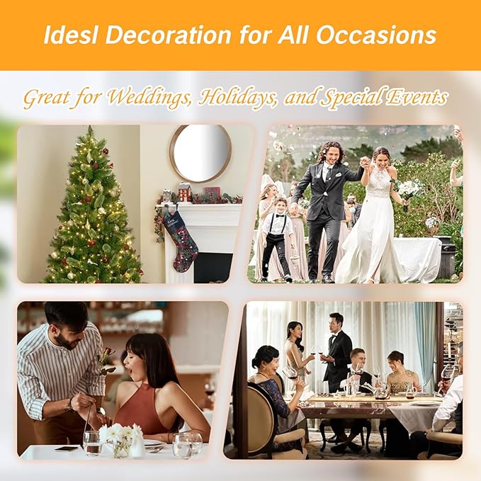 10 Pack Tassel Ornaments with Wood Beads Jute Tassels for Christmas Tree Boho Giant Hemp Rope Decor DIY Craft Garland Project for Wedding Home Party Decorations (Natural Color)