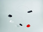 Flying Saucers Ii Hanging Mobile - 34 Inches Plastic - Handmade in Denmark by Flensted