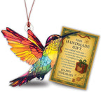 Hummingbird Gifts for Women, Colorful Hummingbird Ornament, Bird Ornaments for Christmas Tree, Hanging Decor for Door, Yard, Outdoor or Windows, Home Decor, Birthday Gift for Mom