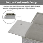 GRANNY SAYS Pants Organizer for Closet, Drawer Organizers for Clothing, Wardrobe Clothes Organizers with Divider, Clothes Organizers and Storage, Jeans, Tshirt, Organizer, Gray, 6-Pack