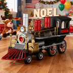 Metal Antique Vintage Car Model - Classic Collection Model Train Decor Metal Truck Christmas Decor Vintage Train Model Decorative Collectible